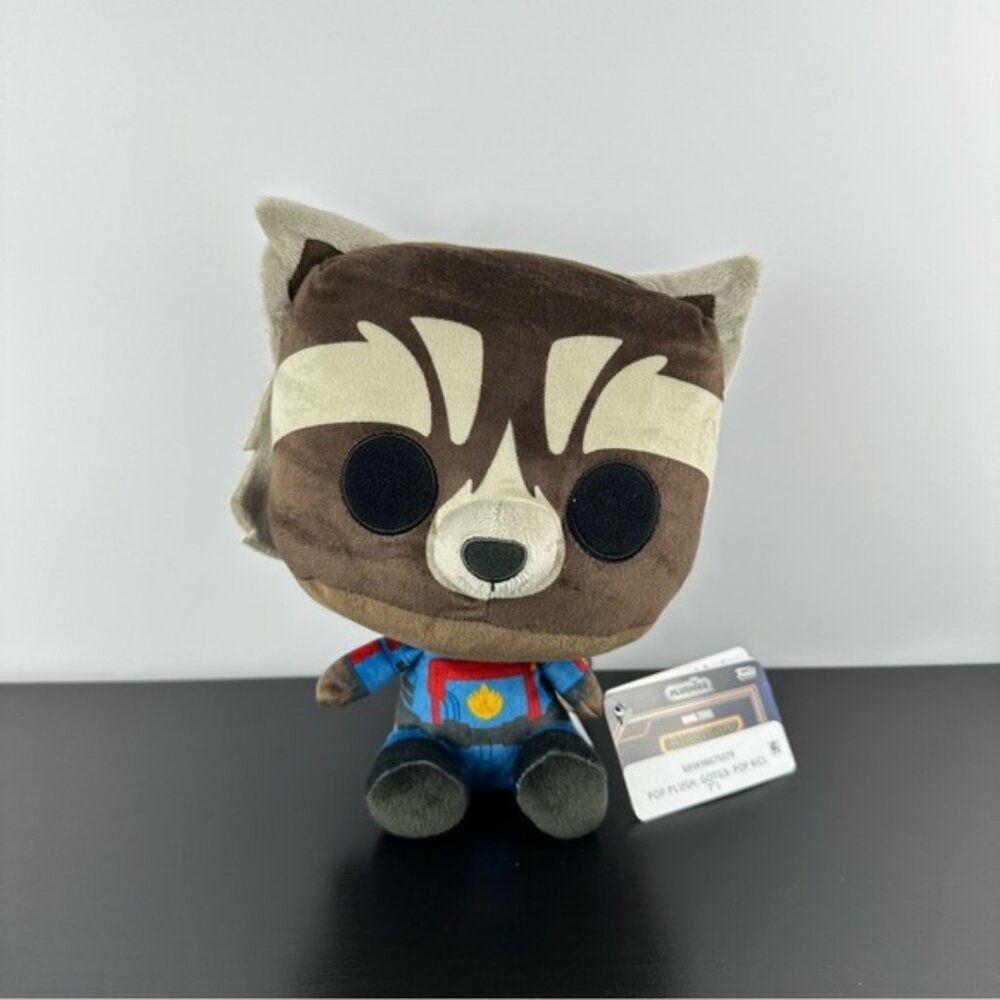 Marvel Guardians of the Galaxy ROCKET Funko Pop! Plh Stuffed Animal Toy 9